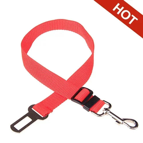 Adjustable Pet Car Seat Belt for Dogs & Cats | Durable, Safe & Colorful