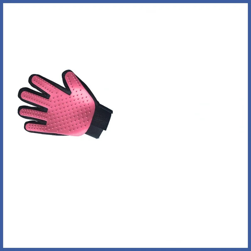 Grooming Gloves for Cats and Dogs – Deshedding and Massage Brush, Hair Removal, Bathing and Care