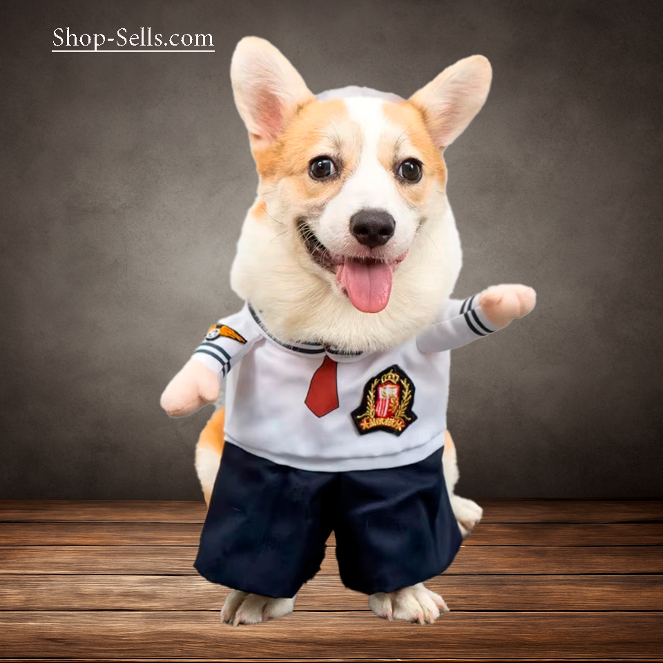 Halloween Costume for Dogs and Cats โ Funny Pet Hoodie, Cosplay Outfit