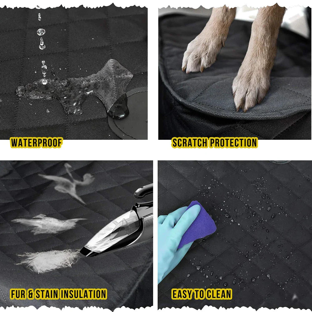 Waterproof Dog Car Seat Cover – Front Seat Protector for Safe & Clean Travel