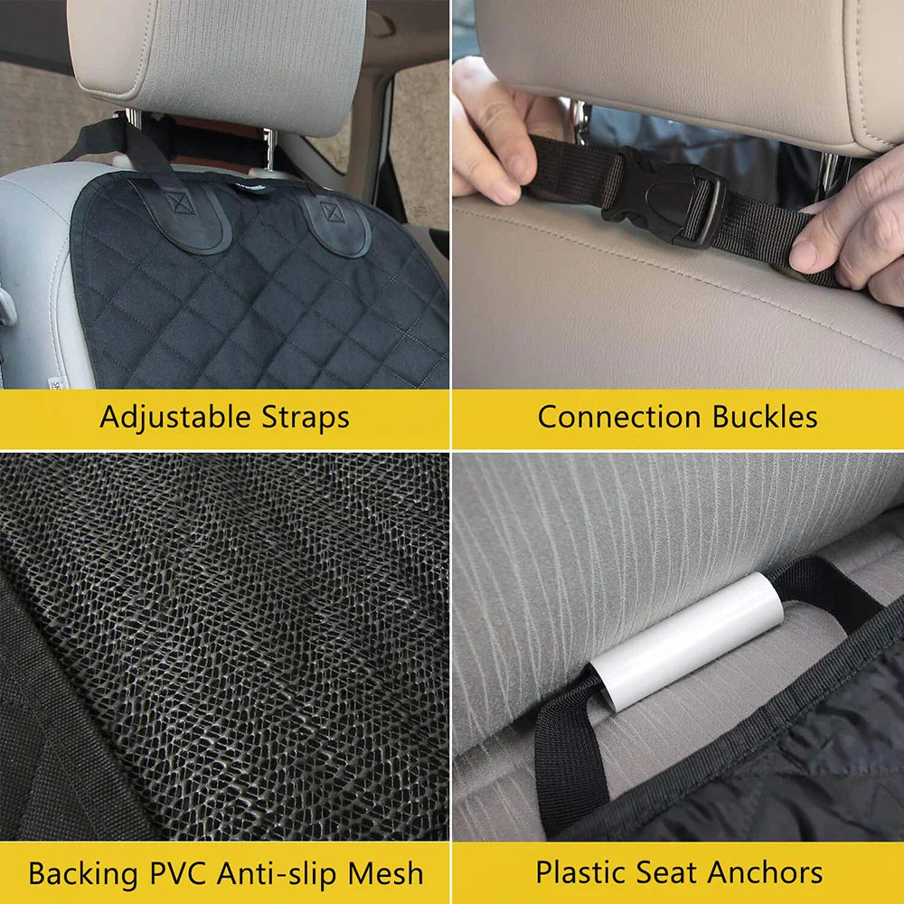 Waterproof Dog Car Seat Cover – Front Seat Protector for Safe & Clean Travel
