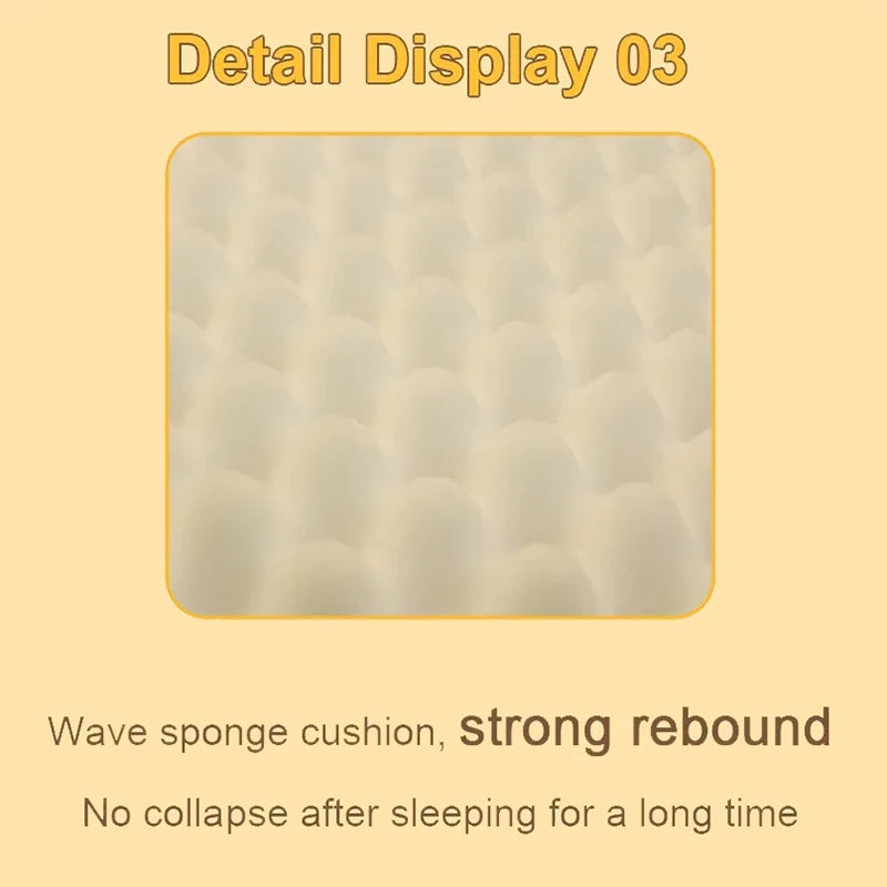 Orthopedic Dog Bed with Waterproof Cover and 3D Foam Cushion