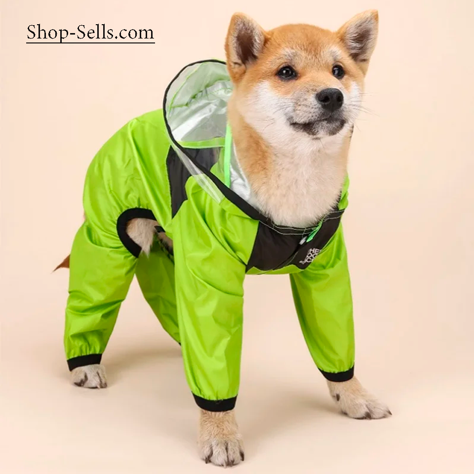 Waterproof Dog Raincoat with Hood – Comfort in Any Weather