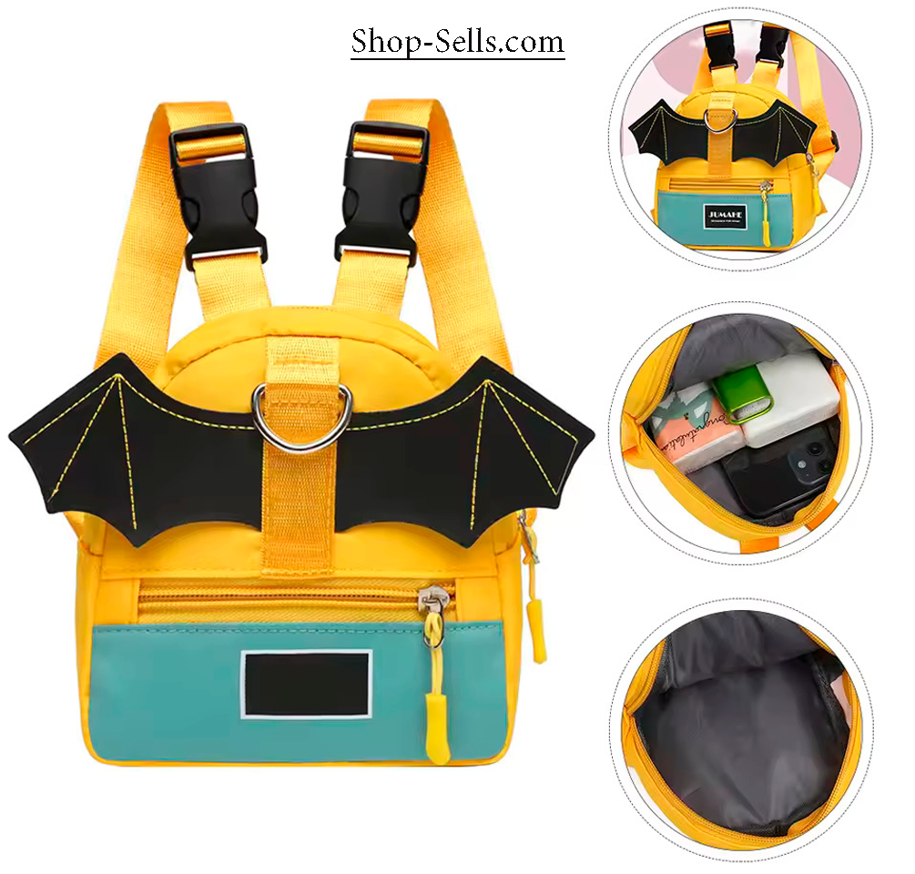 Cute Dog Backpack for Small & Medium Breeds — High-Capacity Treat Bag, Portable Pet Pack