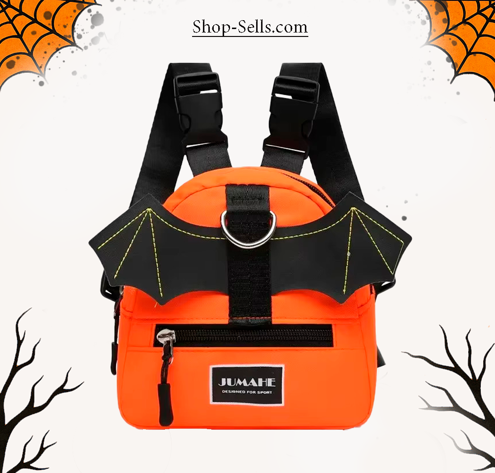 Cute Dog Backpack for Small & Medium Breeds — High-Capacity Treat Bag, Portable Pet Pack