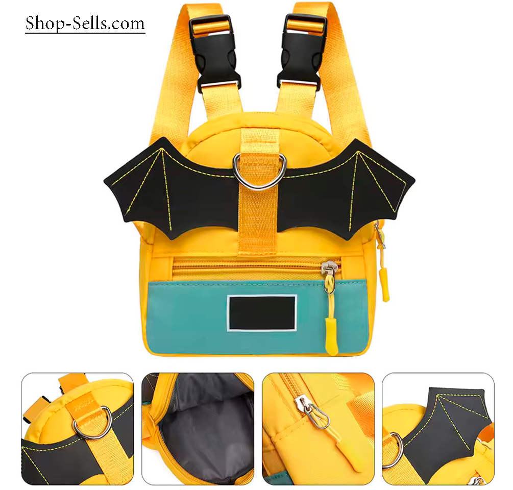 Cute Dog Backpack for Small & Medium Breeds — High-Capacity Treat Bag, Portable Pet Pack