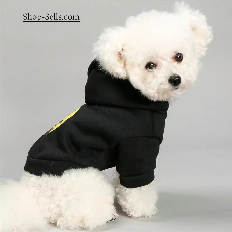 Halloween Pet Hoodie for Small Dogs & Cats — Cozy Fall/Spring Pullover with Hood