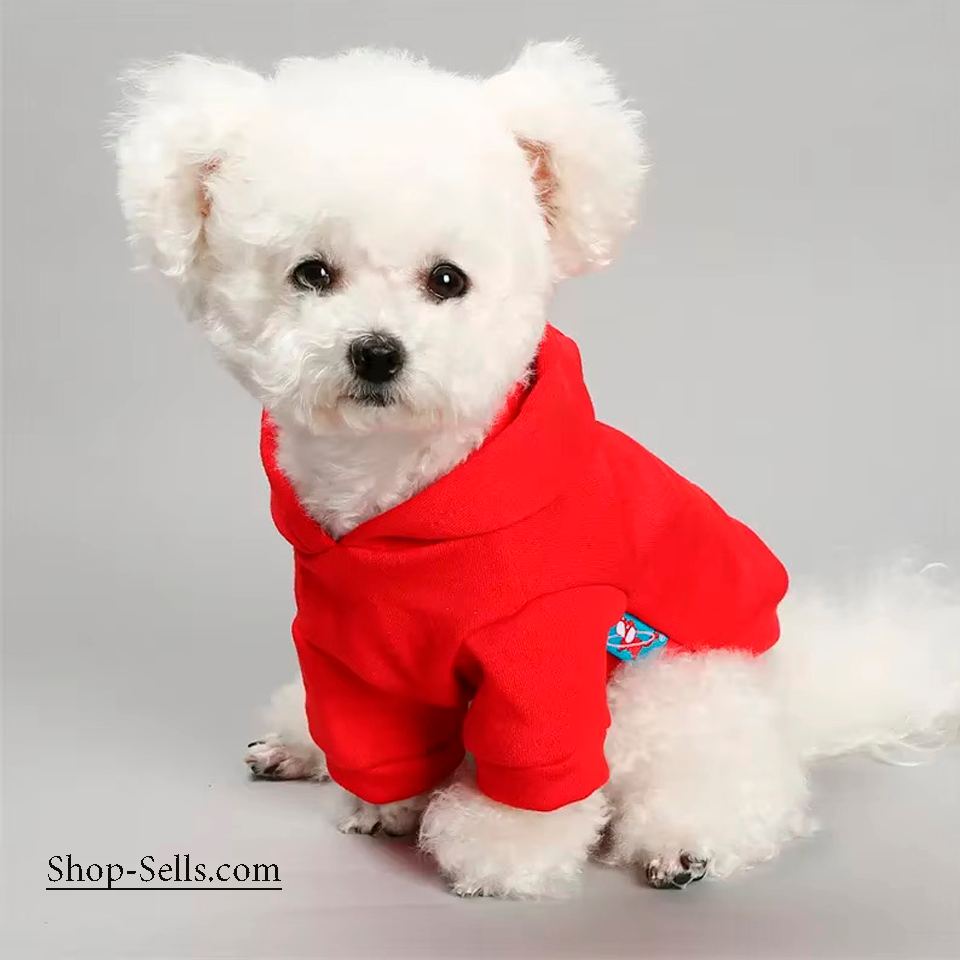 Halloween Pet Hoodie for Small Dogs & Cats — Cozy Fall/Spring Pullover with Hood