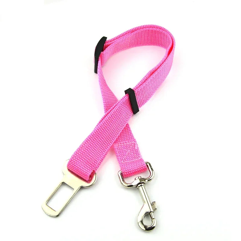 Adjustable Pet Car Seat Belt for Dogs & Cats | Durable, Safe & Colorful