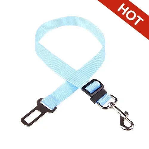 Adjustable Pet Car Seat Belt for Dogs & Cats | Durable, Safe & Colorful