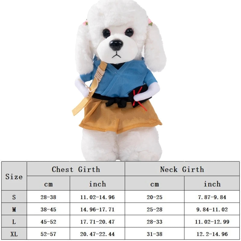 Halloween Costume for Dogs and Cats — Funny Pet Hoodie, Cosplay Outfit