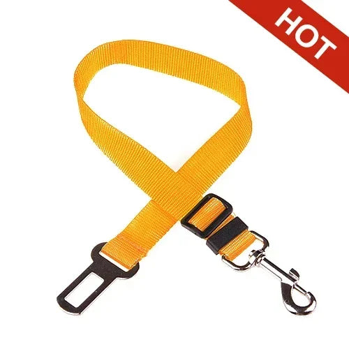 Adjustable Pet Car Seat Belt for Dogs & Cats | Durable, Safe & Colorful