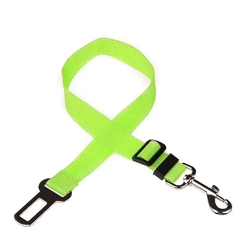 Adjustable Pet Car Seat Belt for Dogs & Cats | Durable, Safe & Colorful