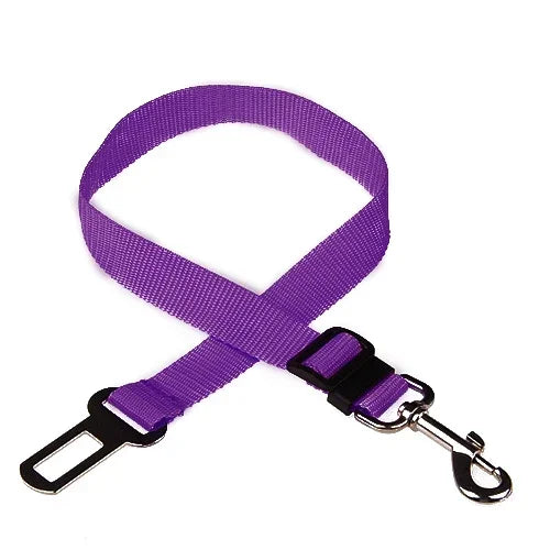 Adjustable Pet Car Seat Belt for Dogs & Cats | Durable, Safe & Colorful