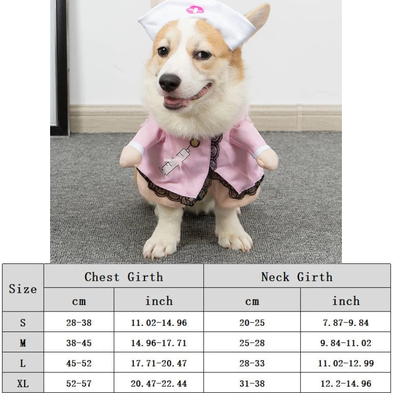Halloween Costume for Dogs and Cats — Funny Pet Hoodie, Cosplay Outfit