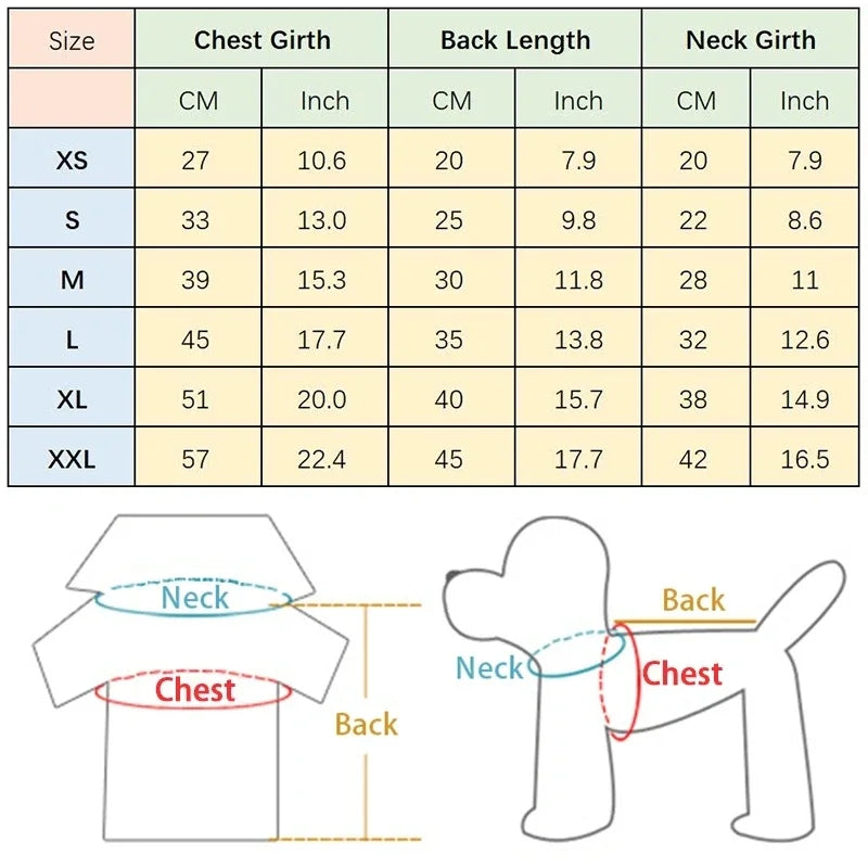Fruit Design Dog Hoodie | Winter Warm Pet Clothes