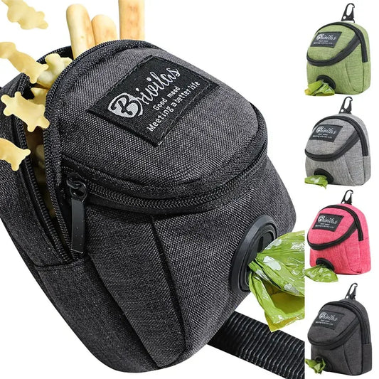 Dog Walking Bag – For Treats, Waste Bags & Toys – Also for Cats & Raccoons