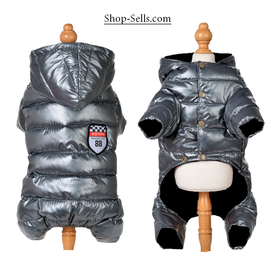 Clothes for Small Dogs — Winter Waterproof Jumpsuit