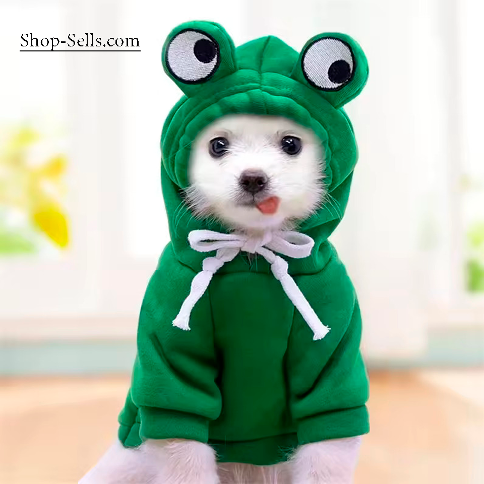 Fruit Design Dog Hoodie | Winter Warm Pet Clothes