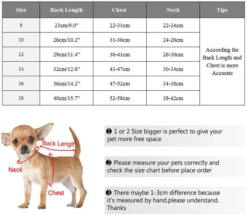 Clothes for Small Dogs — Winter Waterproof Jumpsuit