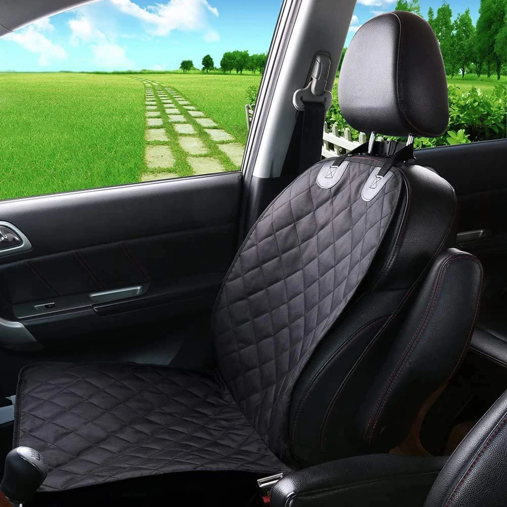 Waterproof Dog Car Seat Cover – Front Seat Protector for Safe & Clean Travel