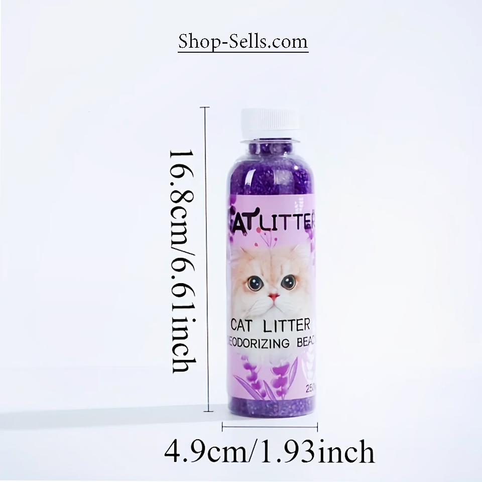 Scented Cat Litter Deodorizer Beads – Long-Lasting Freshness for Your Home