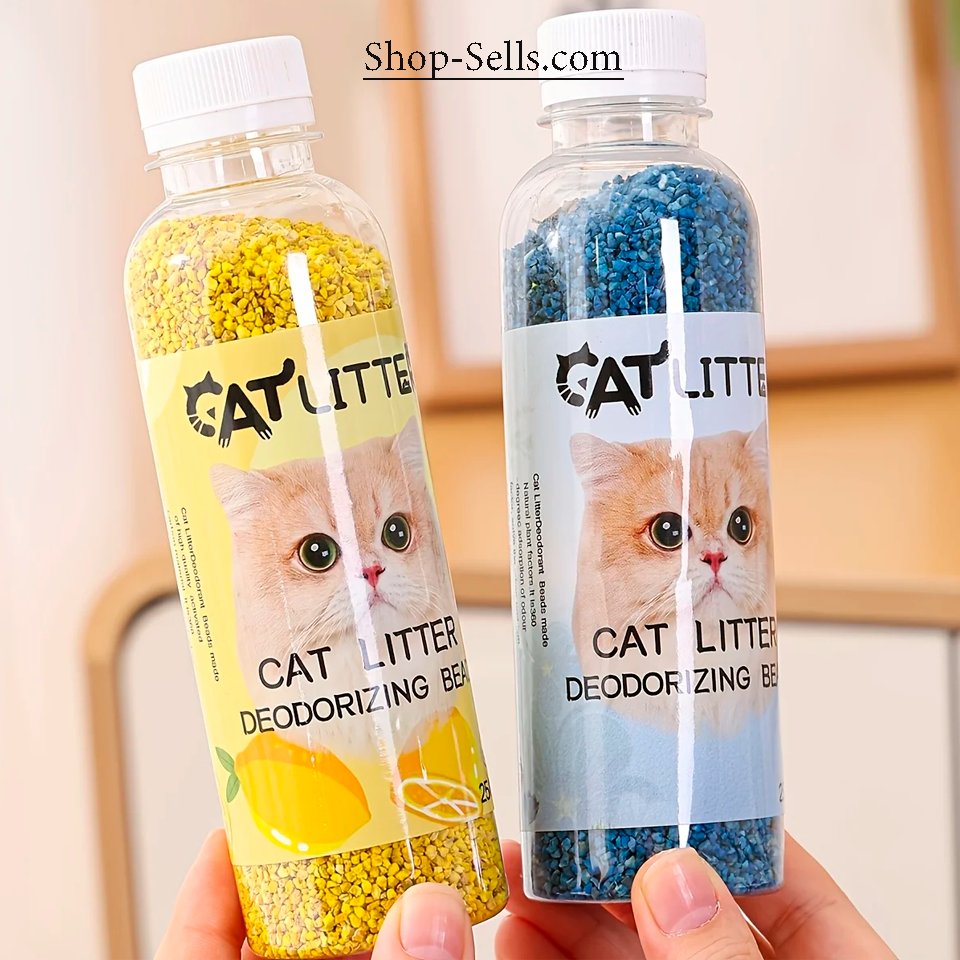 Scented Cat Litter Deodorizer Beads – Long-Lasting Freshness for Your Home