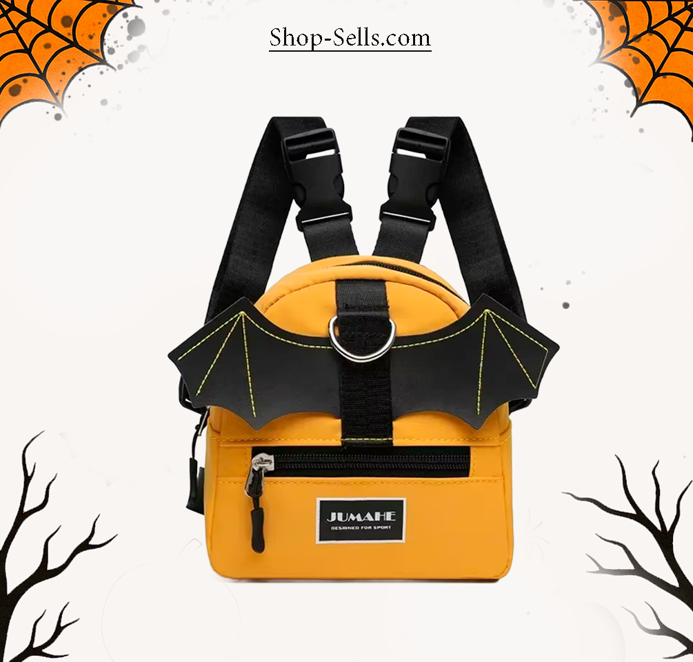 Cute Dog Backpack for Small & Medium Breeds — High-Capacity Treat Bag, Portable Pet Pack
