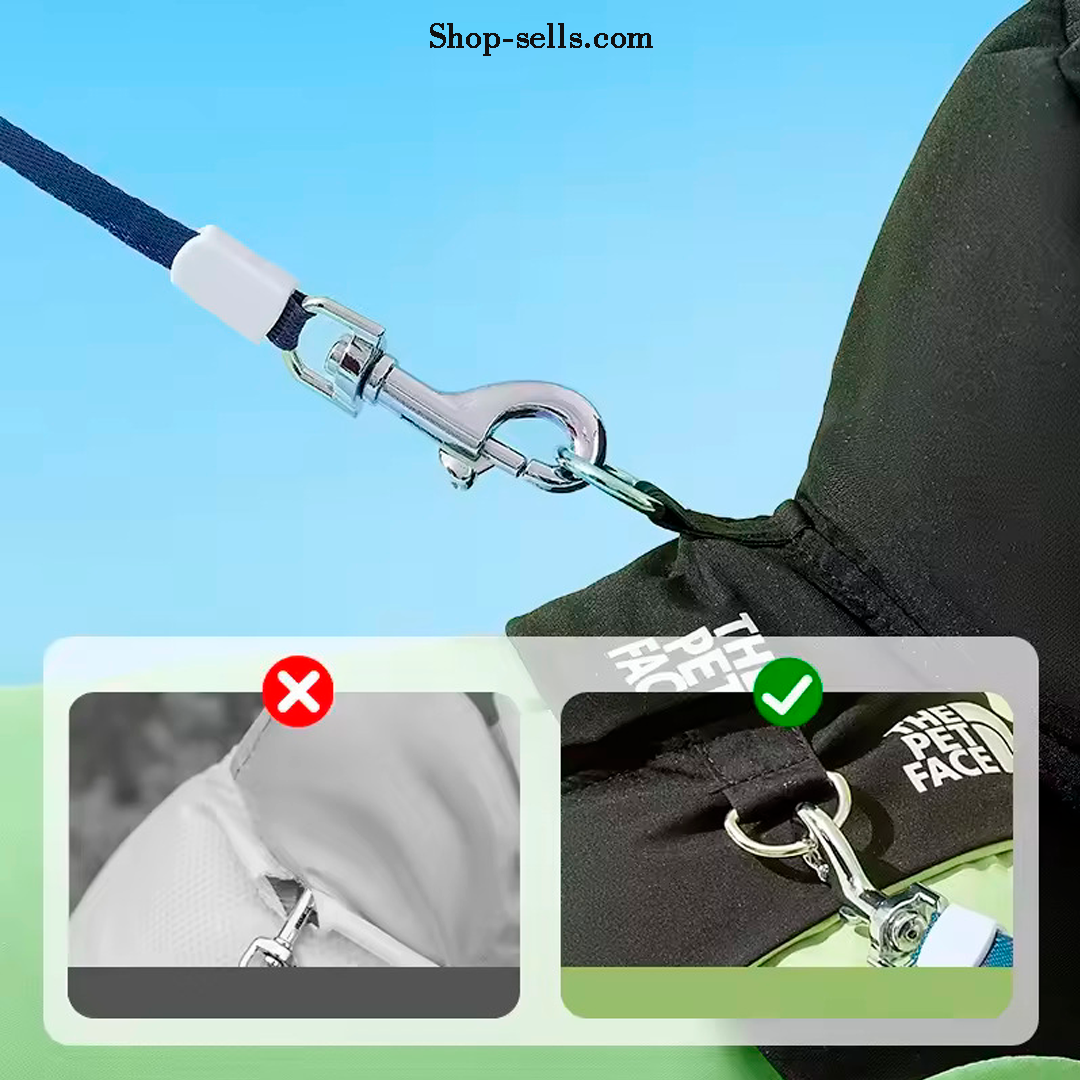 Waterproof Dog Raincoat with Hood | TPU Lining, Lotus Effect | Sizes XS–XXL