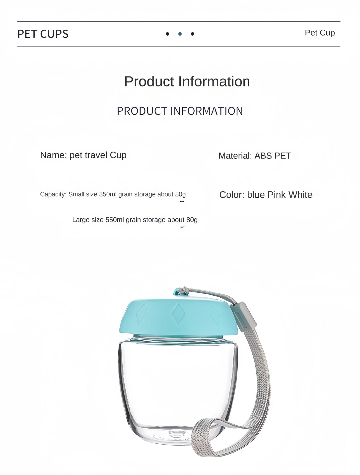 For cats, dogs, and even raccoons. Water and food bottle – BPA-free, perfect for walks and travel.