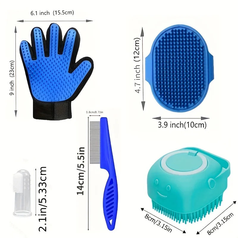 8-in-1 Pet Grooming Kit – All-in-One Care for Dogs, Cats & Small Animals
