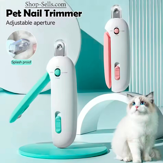Pet Nail Clippers with Safety Guard & Nail File – For Cats, Dogs & Rabbits | Shop-Sells