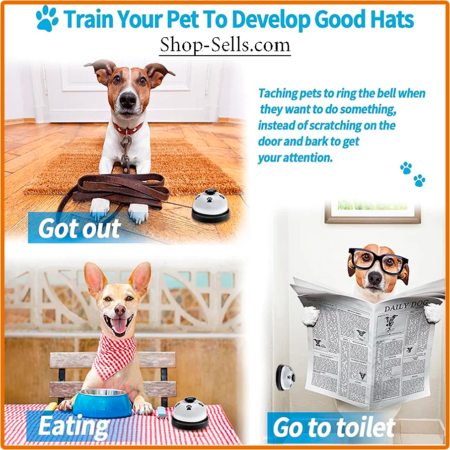 Dog & Cat Training Bell – The Smart Way to Potty Train and Communicate with Your Pet