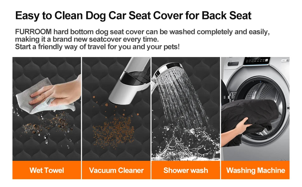 Waterproof Dog Car Seat Cover – Ultimate Protection & Comfort for Every Ride!